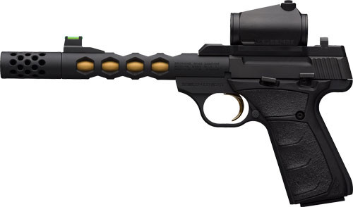BROWNING BUCK MARK VISION UFX 22LR 5.9" BLK/GOLD W/ VORTEX