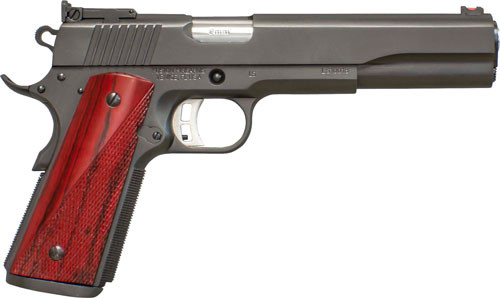 FUSION 1911 LONG SLIDE 10MM 6" 8RND BLUED/RED COCOBOLO