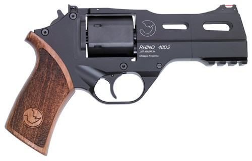 CHIAPPA RHINO 40DS 357MAG 4" ADJ. SIGHT BLACK/WALNUT.