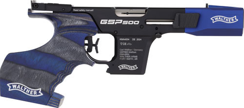 WALTHER GSP500 22 EXPERT LEFT SIZE M 22LR 4.85" AS!