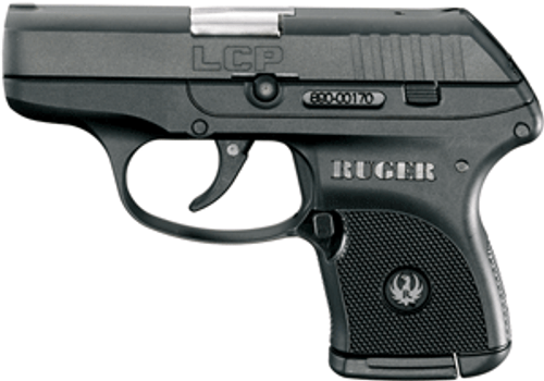 RUGER LCP 380ACP 6-SHOT FS BLUED BLACK SYNTHETIC