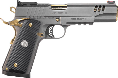 GIRSAN MC1911 NEGOTIATOR 45ACP MATCH TITANIUM/GOLD 8RD TALO