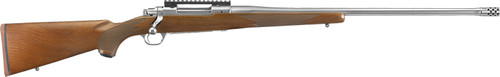 RUGER HAWKEYE HUNTER 7MM PRC 24" STAINLESS WALNUT THREADED