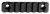 TROY RAIL SECTION 3.2" BLACK QUICK-ATTACH!