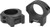 WARNE RINGS HYPERLITE 1" MEDIUM MATTE ALLOY