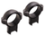 BURRIS RINGS 3/8" DOVETAIL 1" HIGH STEEL GLOSS