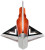 WASP BROADHEAD HAVALON HV 100GR 1 3/16" CUT 3PK