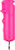 SABRE PEPPER GEL WITH FLIP TOP PINK W/RING 25 BURSTS