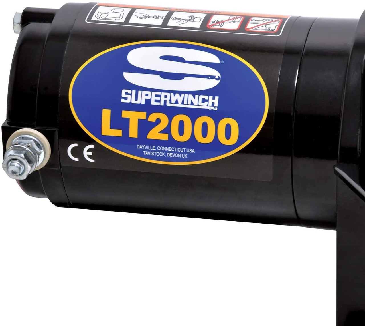 Superwinch 1120210 LT2000 12Volt ATV Winch (2,000 lb Capacity) IBS