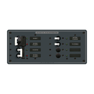 Blue Sea 8599 AC Toggle Source Selector (230V) - 2 Sources + 4 Positions Blue Sea 8599 AC Toggle Source Selector (230V) - 2 Sources + 4 Positions