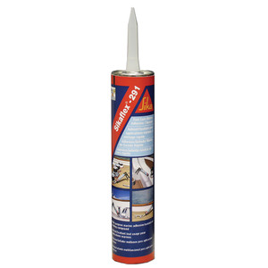 Sika Sikaflex® 291 Fast Cure Adhesive & Sealant 10.3oz(300ml) Cartridge - White Sika Sikaflex® 291 Fast Cure Adhesive & Sealant 10.3oz(300ml) Cartridge - White