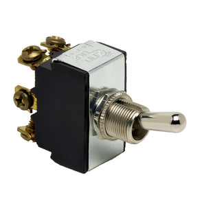 Cole Hersee Heavy Duty Toggle Switch DPDT On-Off-On 6 Screw Cole Hersee Heavy Duty Toggle Switch DPDT On-Off-On 6 Screw