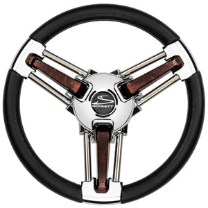 Schmitt & Ongaro Burano Wheel - 14" Black Polyrethane - 3/4" Tapered Hub Schmitt & Ongaro Burano Wheel - 14" Black Polyrethane - 3/4" Tapered Hub
