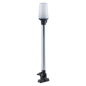 Perko Fold Down All-Round Pole Light - Vertical Mount - White Perko Fold Down All-Round Pole Light - Vertical Mount - White