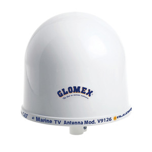 Glomex 10" Dome TV Antenna w/Auto Gain Control & Mount Glomex 10" Dome TV Antenna w/Auto Gain Control & Mount