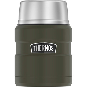 Thermos Stainless King™ Vacuum Insulated Stainless Steel Food Jar - 16oz - Matte Army Green Thermos Stainless King™ Vacuum Insulated Stainless Steel Food Jar - 16oz - Matte Army Green