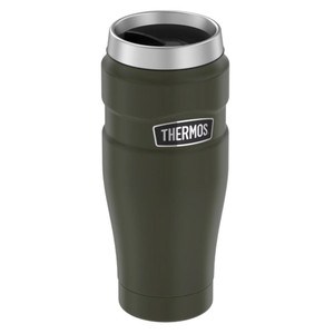 Thermos Stainless King™ Vacuum Insulated Stainless Steel Travel Tumbler - 16oz - Matte Army Green Thermos Stainless King™ Vacuum Insulated Stainless Steel Travel Tumbler - 16oz - Matte Army Green