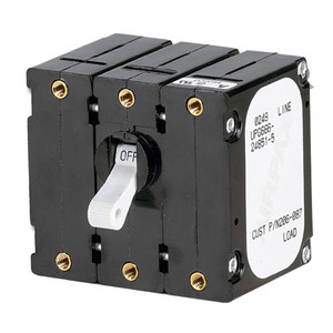 Paneltronics Breaker 50 Amps w/Reverse Polarity Trip Coil - White Paneltronics Breaker 50 Amps w/Reverse Polarity Trip Coil - White