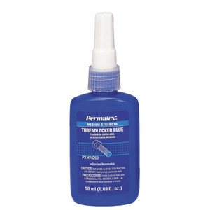 Permatex Medium Strength Threadlocker Blue - 50ml Bottle Permatex Medium Strength Threadlocker Blue - 50ml Bottle