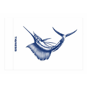Tigress Sailfish Release Flag - 12" x 18" Tigress Sailfish Release Flag - 12" x 18"
