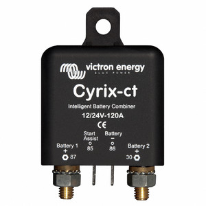 Victron Combiner 12/24V-120A Cyrix-CT Intelligent Combiner Microprocessor Controlled Victron Combiner 12/24V-120A Cyrix-CT Intelligent Combiner Microprocessor Controlled