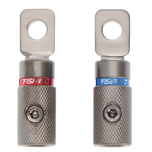 T-Spec VR48 V10 Heavy Duty Set Screw Terminals - 4 AWG - 2 Pack T-Spec VR48 V10 Heavy Duty Set Screw Terminals - 4 AWG - 2 Pack