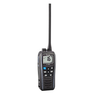 Icom M25 Handheld Floating VHF Marine Radio - Metallic Gray Icom M25 Handheld Floating VHF Marine Radio - Metallic Gray