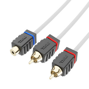 DS18 Marine Tinned OFC RCA Cable - 1 Female to 2 Male DS18 Marine Tinned OFC RCA Cable - 1 Female to 2 Male