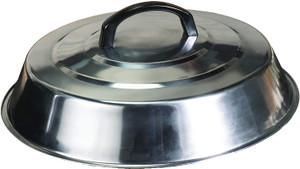 Blackstone Signature Griddle Accessories - 12 Inch Round Basting Cover - Stainless Steel - Cheese Melting Dome and Steaming Cover - Best for Use in Flat Top Griddle Grill Cooking Indoor or Outdoor Blackstone Signature Griddle Accessories - 12 Inch Round Basting Cover - Stainless Steel - Cheese Melting Dome and Steaming Cover - Best for Use in Flat Top Griddle Grill Cooking Indoor or Outdoor