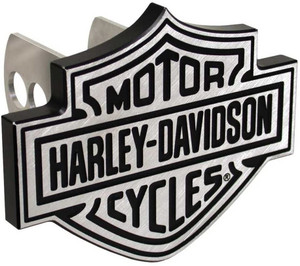Harley Brushed Hitch Cover