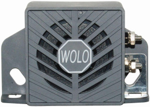Wolo BA-197WN Back-Up Alarm (White Noise) - Designed for California Vehicles PULSING PSSS - PSSS Sound. 12-24-volts 97 Db
