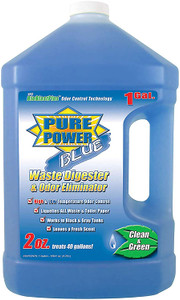 Valterra V23128 Pure Power Blue Waste Digester and Odor Eliminator - 128 oz. 128 Ounce Valterra V23128 Pure Power Blue Waste Digester and Odor Eliminator - 128 oz. 128 Ounce