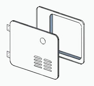 Girard Products Llc 2GWHDA6 Door Kit for Gswh-2 New Install