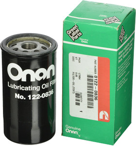 Cummins Onan 122-0836 Oil Filter Quantity 1 Cummins Onan 122-0836 Oil Filter Quantity 1