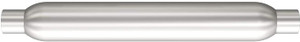 Magnaflow 18125 3.5" Diameter 18" Body Length 2.25" Inlet/2.25" Outlet Universal Glass Pack Muffler