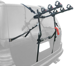 TYGER Deluxe Trunk Mount Bicycle Carrier Bike Rack 3 Bike