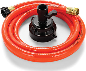 Camco 22999 Rhinoflex Gray Clean System with Hose and Jet Rinser Cap-Ideal for Flushing Black Grey Water or Tote Tanks 5/8" Inside Diameter, Orange Clean Out Hose System with Rinse Cap Camco 22999 Rhinoflex Gray Clean System with Hose and Jet Rinser Cap-Ideal for Flushing Black Grey Water or Tote Tanks 5/8" Inside Diameter, Orange Clean Out Hose System with Rinse Cap