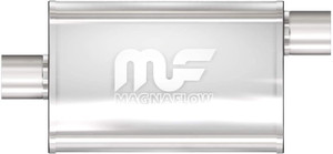 Magnaflow 11226 Satin Stainless Steel 2.5" Oval Muffler