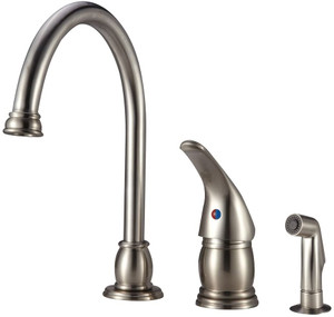 Dura Faucet (DF-NMK301-SN) RV Gooseneck Kitchen Faucet (Brushed Satin Nickel) Dura Faucet (DF-NMK301-SN) RV Gooseneck Kitchen Faucet (Brushed Satin Nickel)