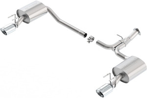 BORLA 11853 Rear Section Exhaust Touring System for Honda Accord BORLA 11853 Rear Section Exhaust Touring System for Honda Accord