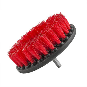 Chemical Guys Carpet Brush W/Drill Attachment - Heavy Duty (RED) Red Heavy Duty Chemical Guys Carpet Brush W/Drill Attachment - Heavy Duty (RED) Red Heavy Duty