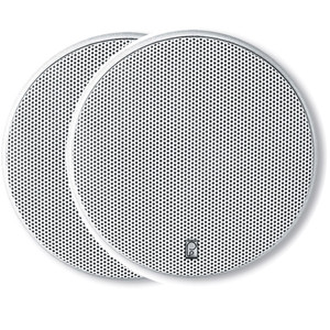 Poly-Planar 6.5" Platinum Round Marine Speaker - (Pair) White Poly-Planar 6.5" Platinum Round Marine Speaker - (Pair) White