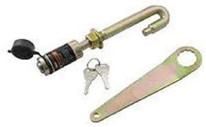 Tow Ready 63201 J-Pin Anti-Rattle Pin and Barrel Lockset for 2" Square Receivers