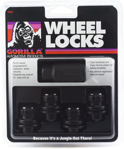 Gorilla Automotive 73631TBC Locking Lug Nuts & 1 Key for Toyota/Lexus Aluminum Wheels - Set of 4