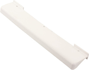 JR Products 11135 White 12" Door Stop/Handle