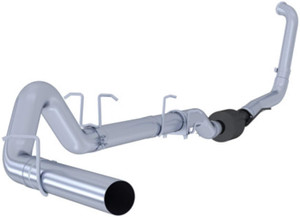 MBRP S6212PLM Turbo Back Single Side Off-Road Exhaust System MBRP S6212PLM Turbo Back Single Side Off-Road Exhaust System