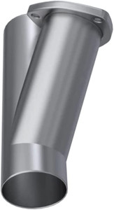 Quick Time Performance 10300 Stainless Steel Exhaust Cutout Y-Pipe 3