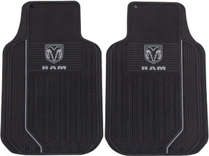 001599R25 Floor Mat Ram Elite 2 Piece Gray Logo