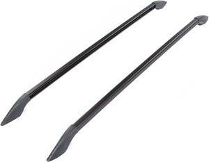 Perrycraft AVXX58-B Aventura Black 58" Long Drill-in Installation Roof Rail