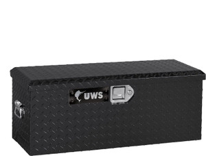UWS ATV-BLK Black ATV Chest with End Pull Handles and Beveled Insulated Lid Original Packaging UWS ATV-BLK Black ATV Chest with End Pull Handles and Beveled Insulated Lid Original Packaging